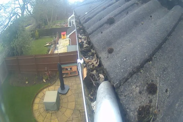 Blocked Gutter
