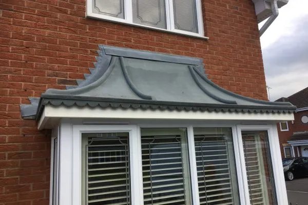 Lead flashing restored